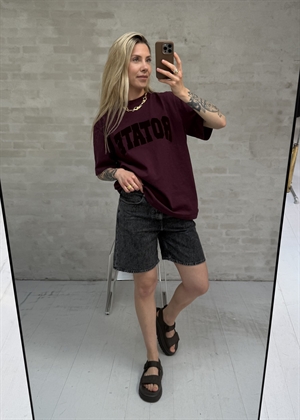 Astra jersey oversized tee Winetasting ROTATE